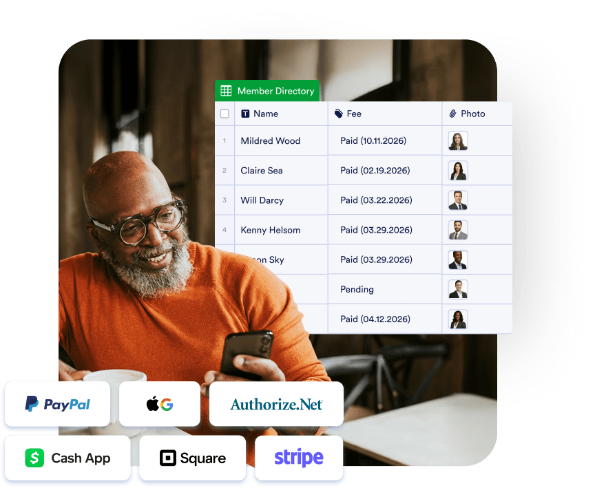 Collect payments, donations, and event add-ons