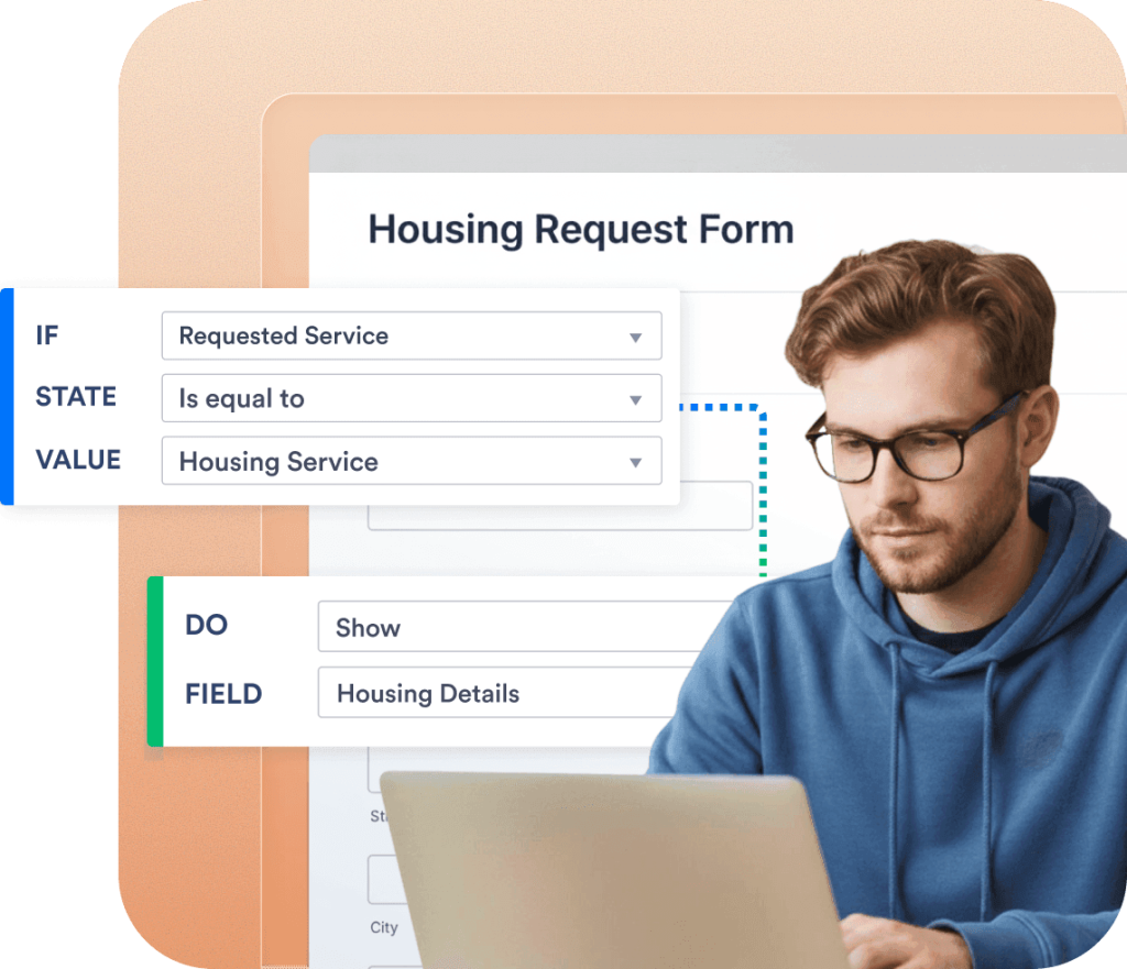 Simplify client and family intake