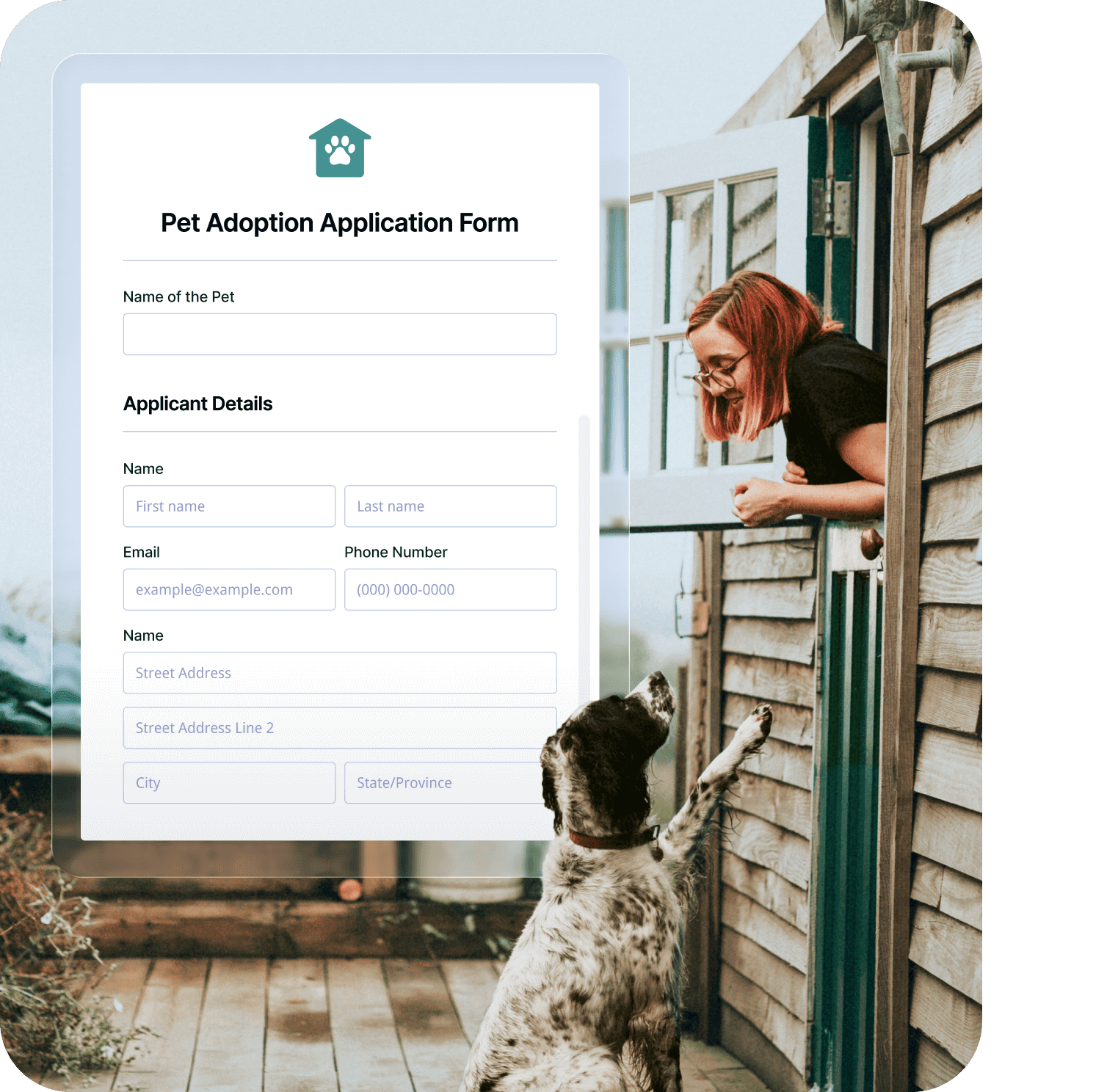Pet Adoption Application Form