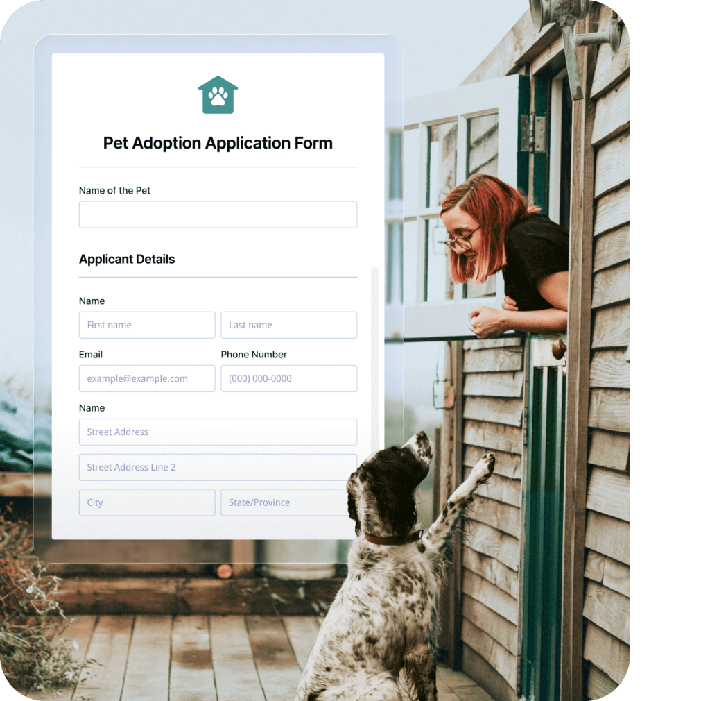 Pet Adoption Application Form