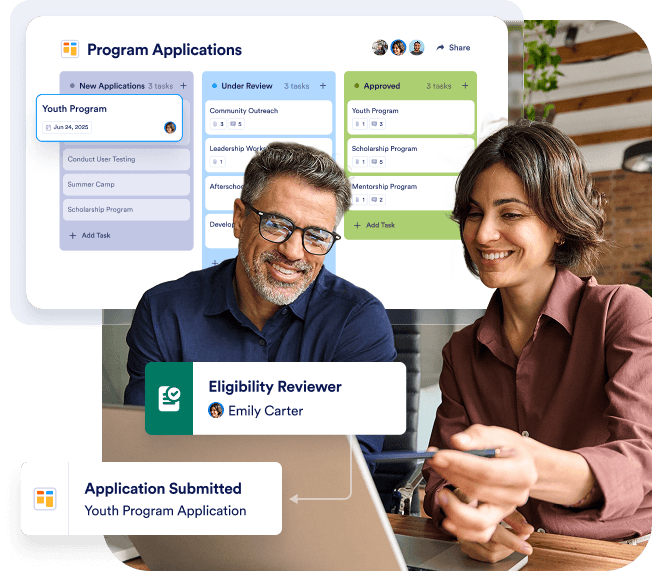 Manage applicant status, rosters, and follow-up