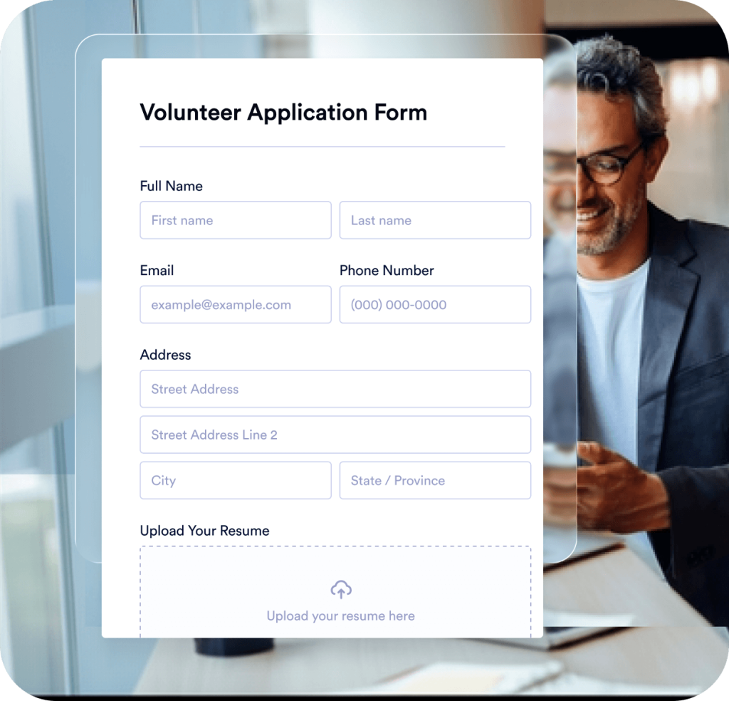 Volunteer Application Form
