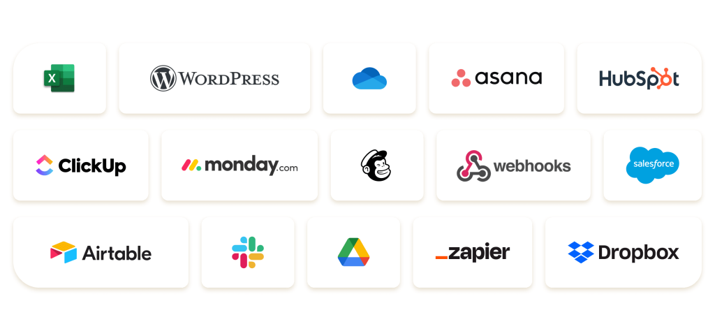 Integrate your workflows