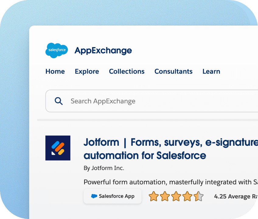 Jform for Salesforce is available on AppExchange!