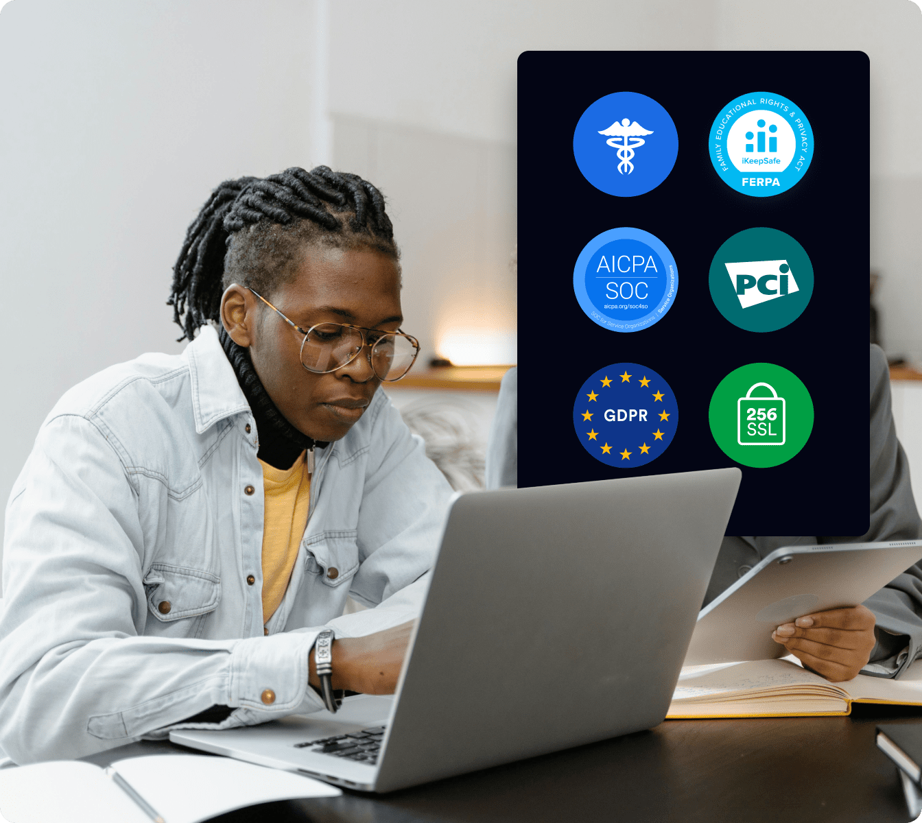 Your data is safe and secure
