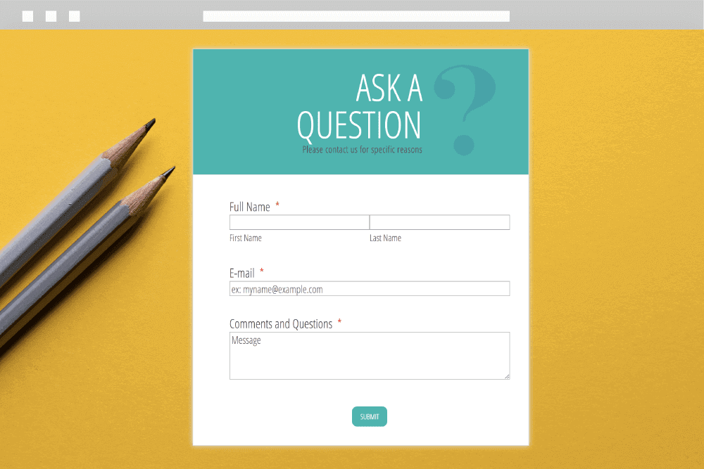 Ask a Question Template