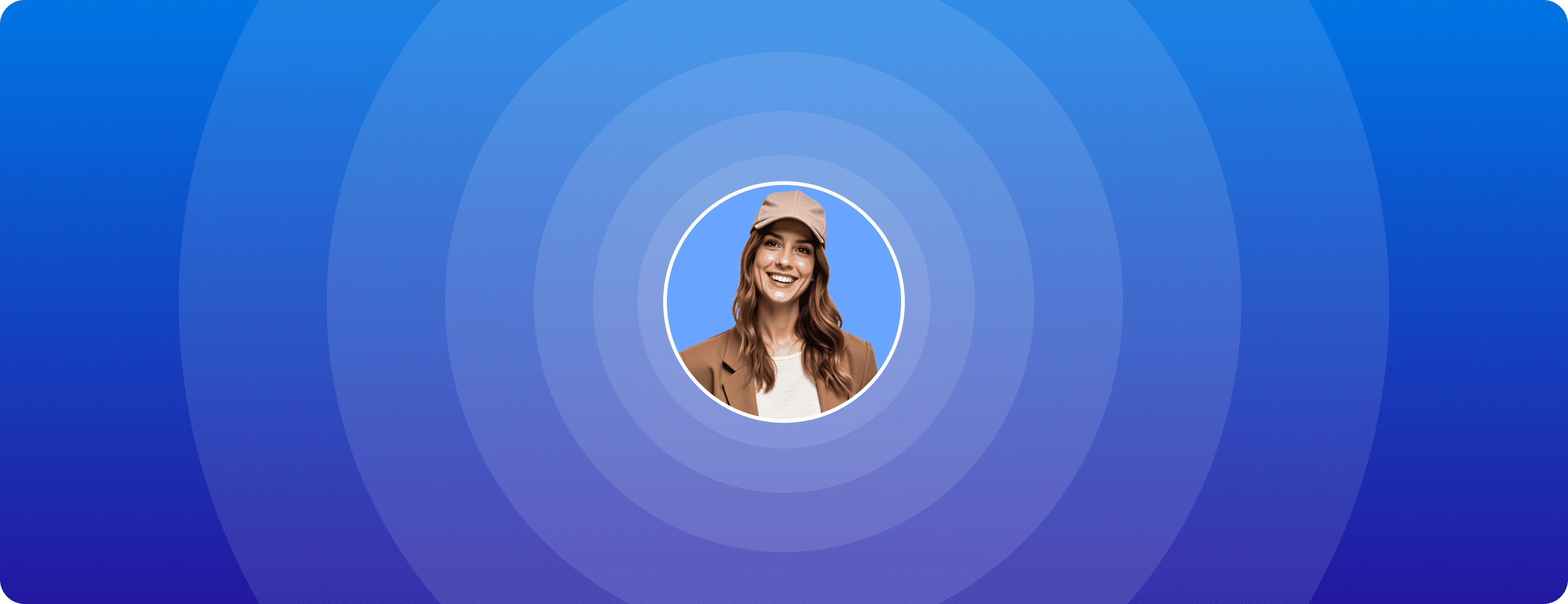 A central user surrounded by various messaging app icons and user avatars.