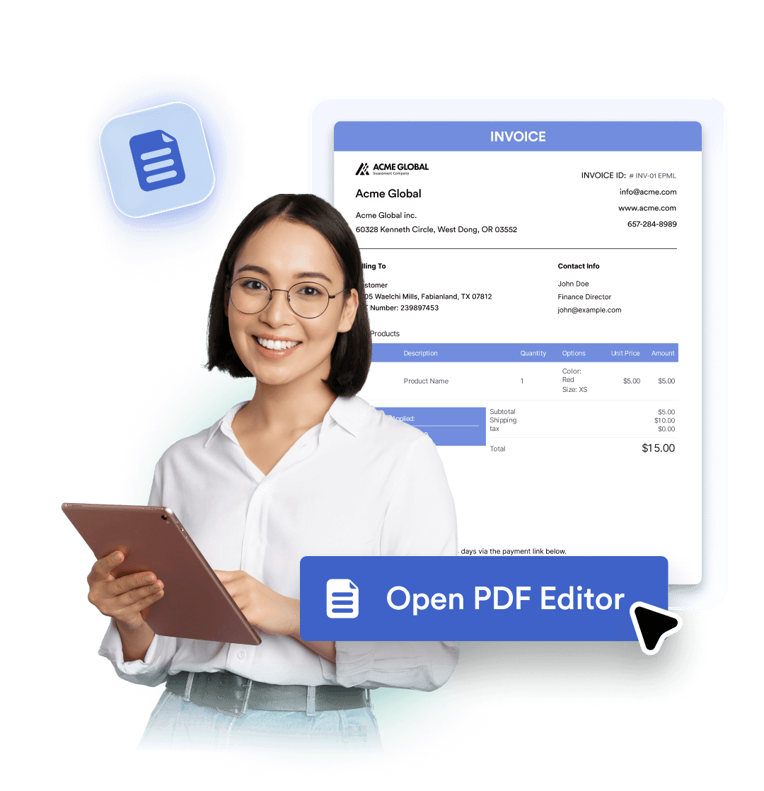 Create PDFs from submissions