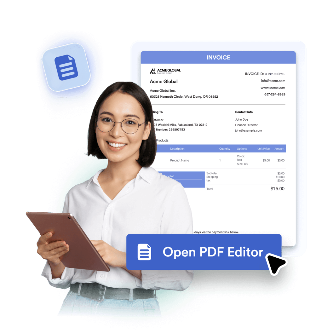 Create PDFs from submissions