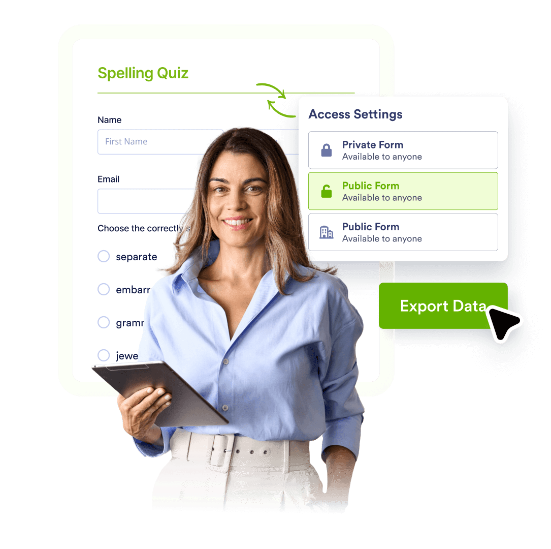 Set access and permissions