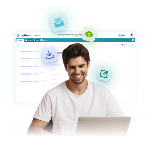 Manage submissions in one place