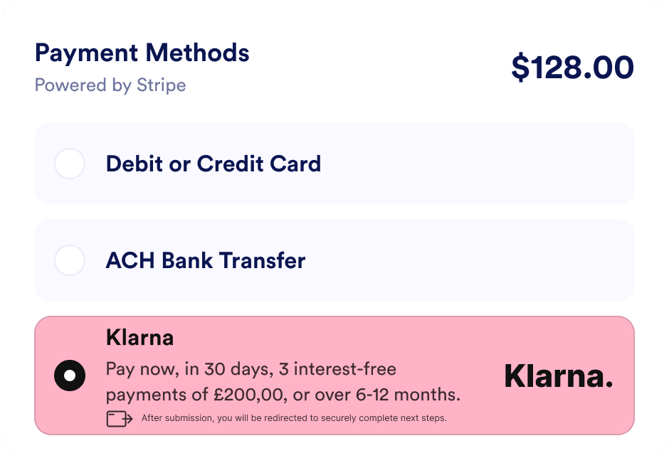 Klarna Hero Image