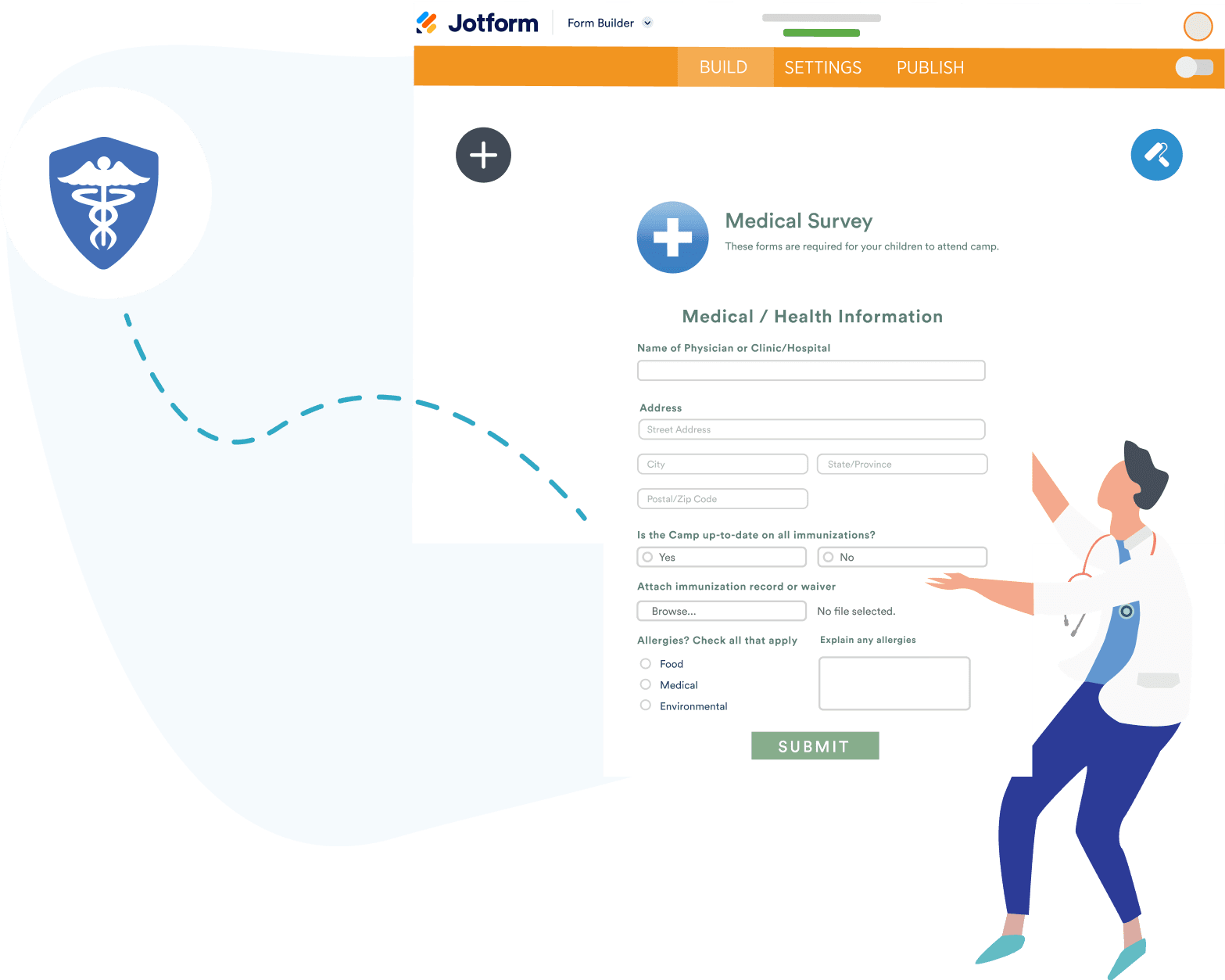 Create HIPAA forms easily