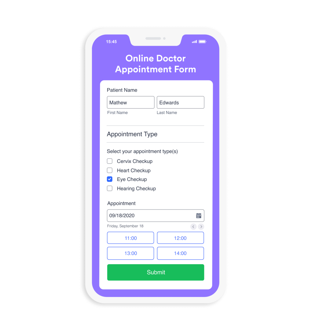 Schedule Appointments