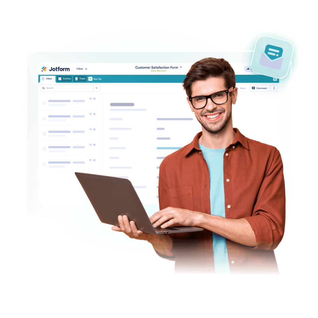 Manage submissions in one place