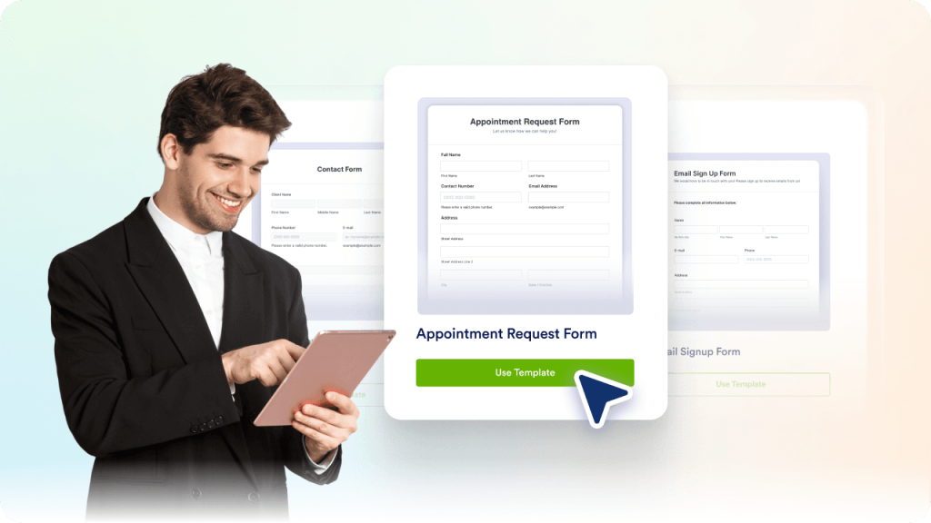 20,000+ form templates that save build time
