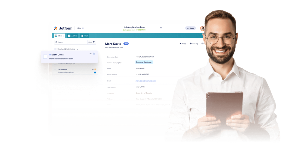 Submission tracking without extra systems