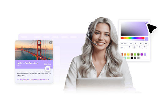Widgets and data collection in one platform