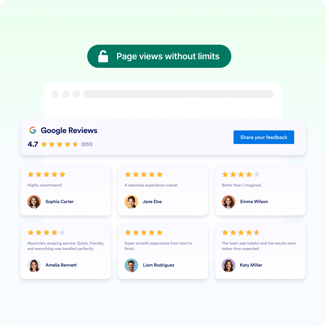 No traffic-based widget shutdowns