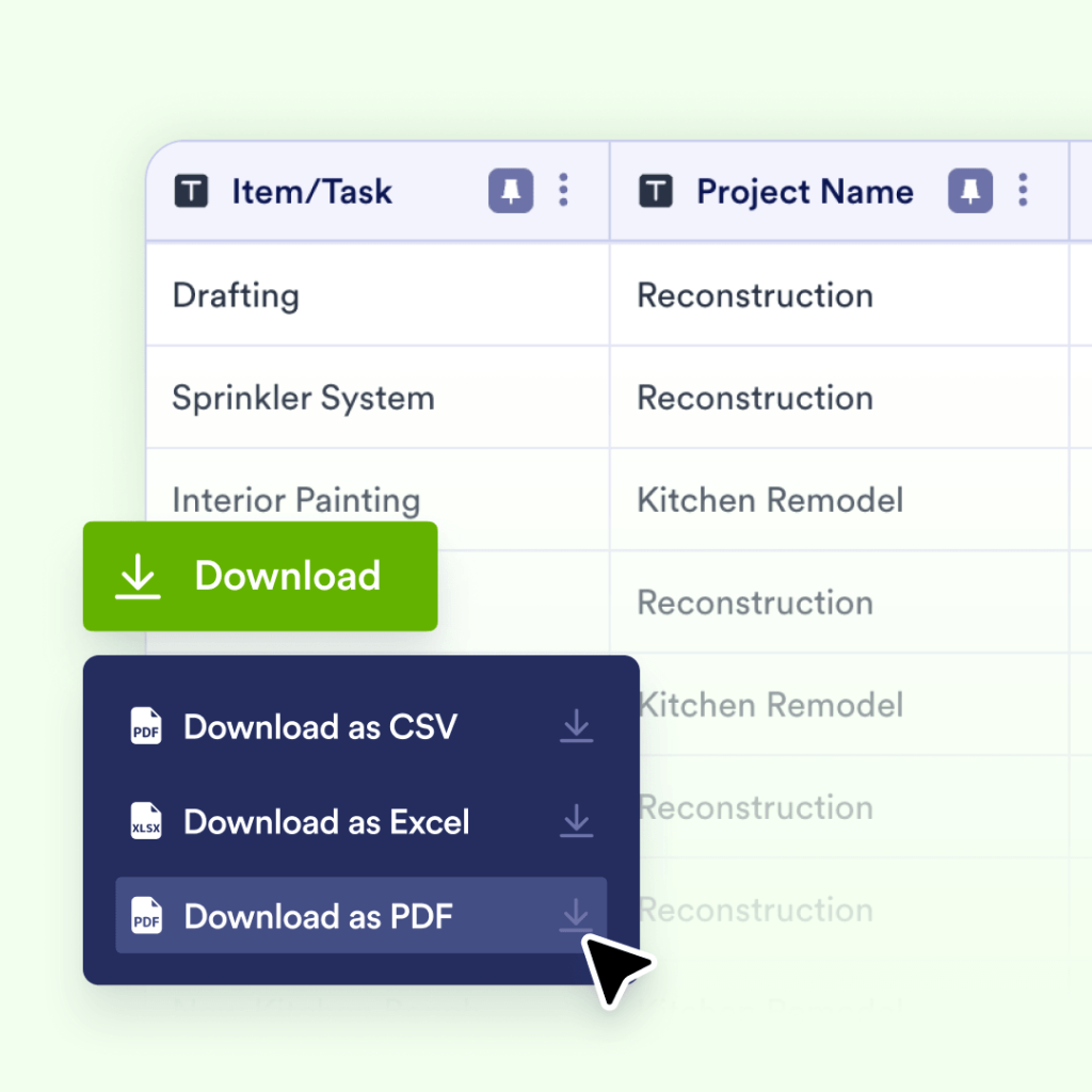 Create PDFs and signed records