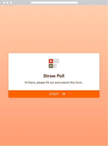 Straw Poll