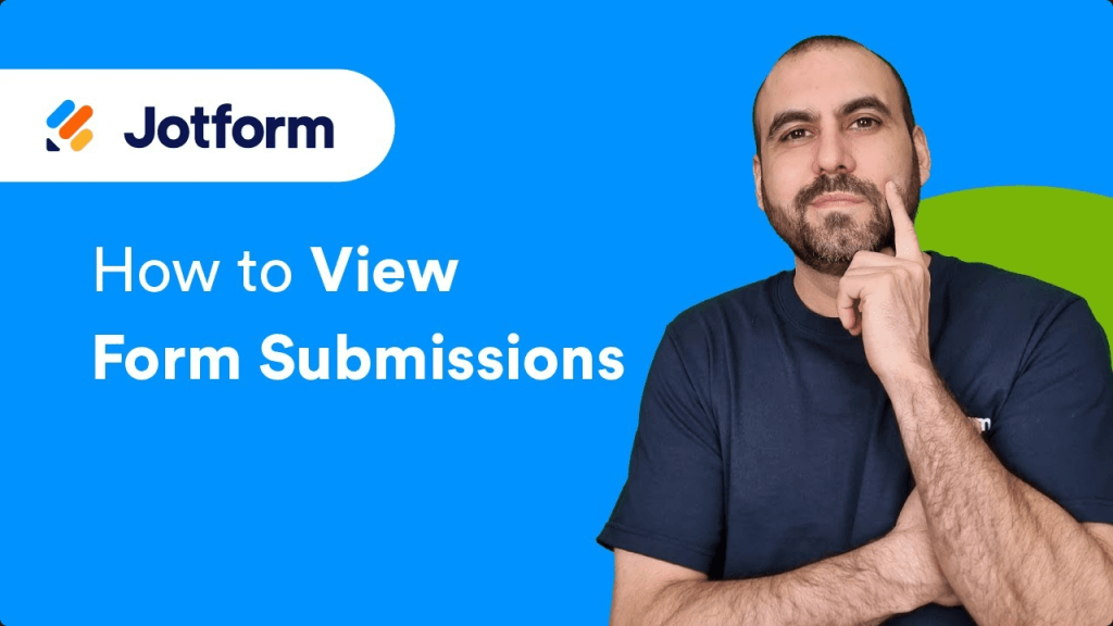 How to view form submissions in Jotform