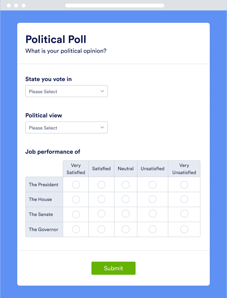 Political Poll