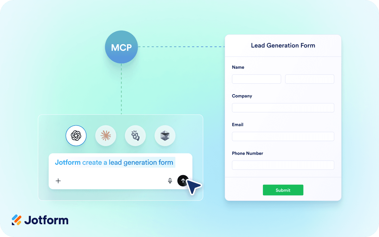 Create forms from a single prompt