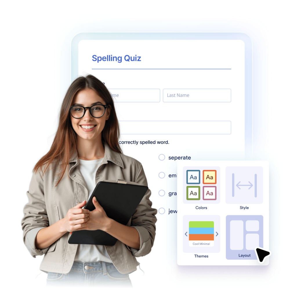 Design fully customizable forms