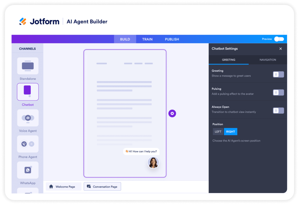 Jotform AI Agents Image