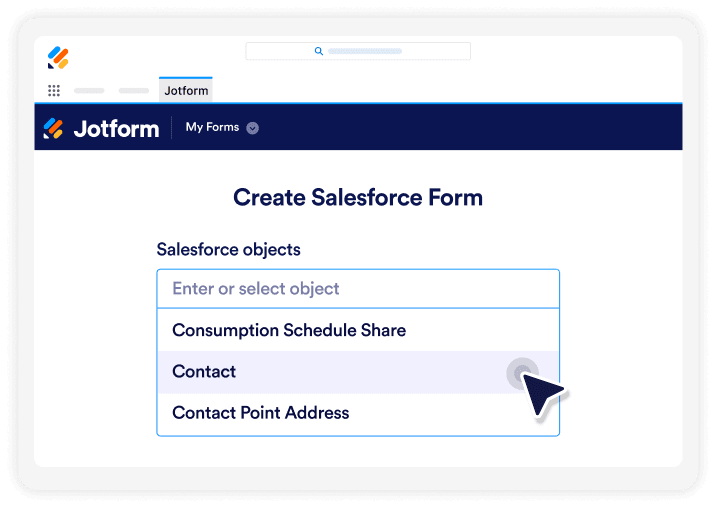 Create Your Salesforce Form