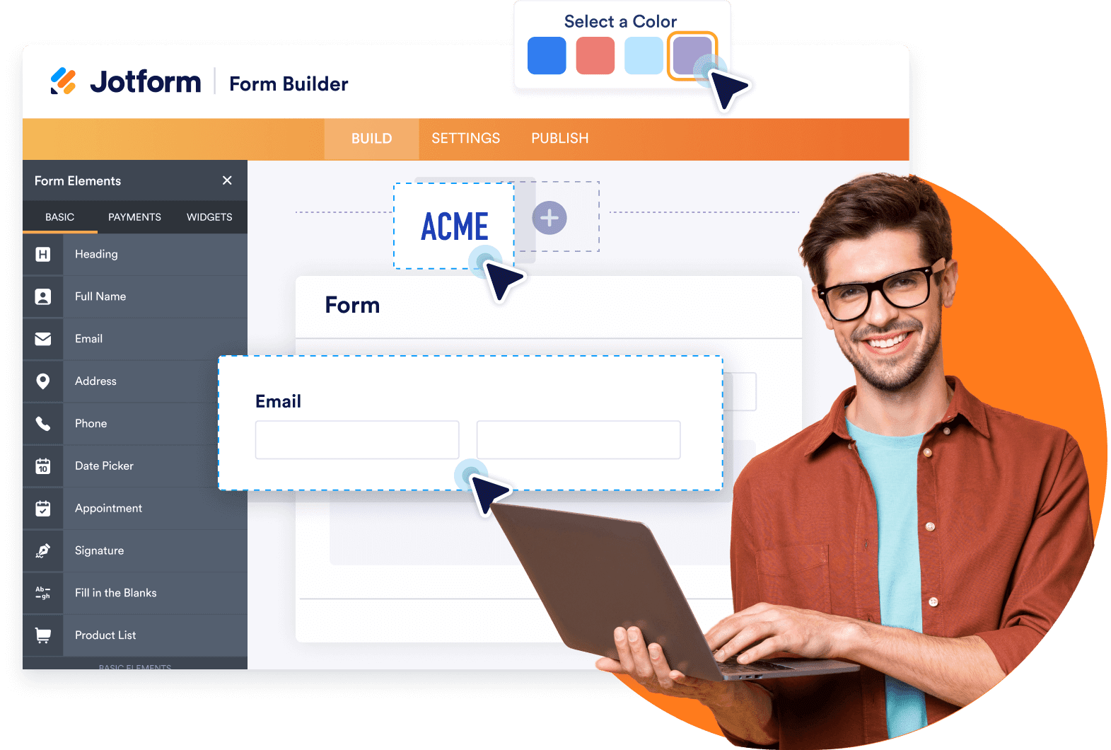 Customize your contact forms