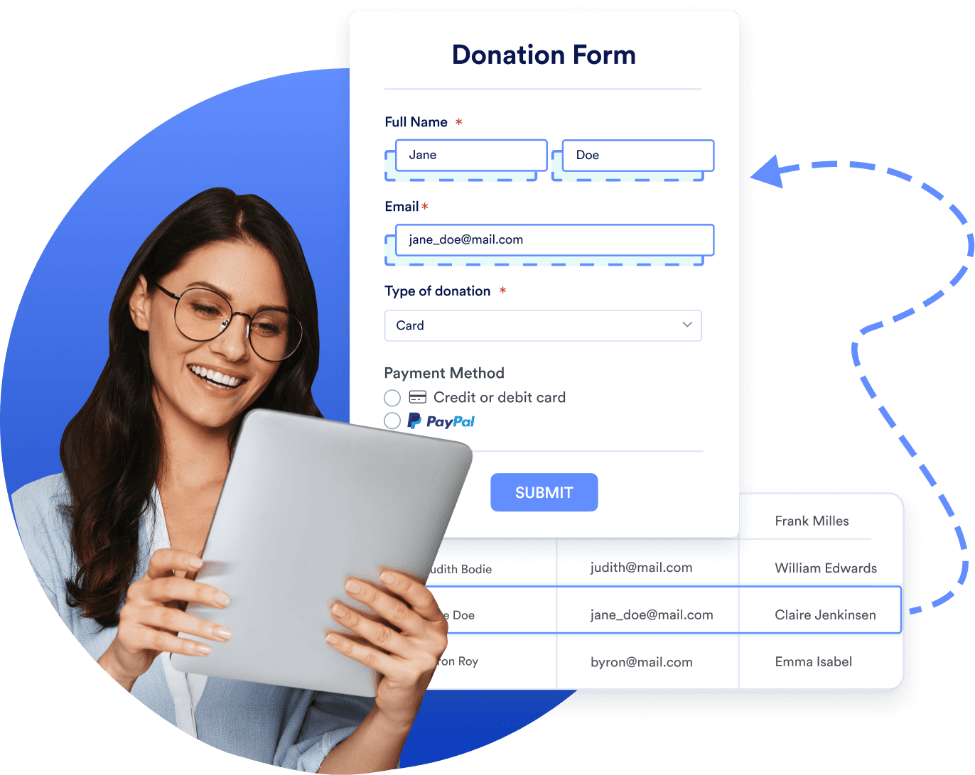 Automatically prefill forms with Salesforce data