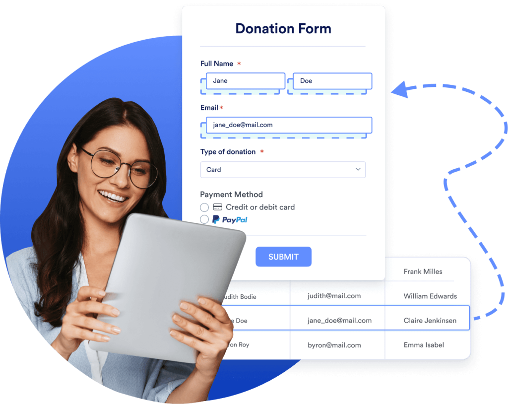 Automatically prefill forms with Salesforce data