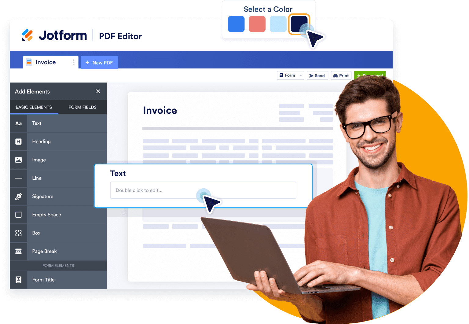 Customize your invoices effortlessly