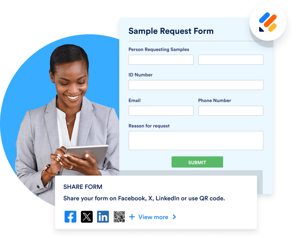 Share your forms anywhere