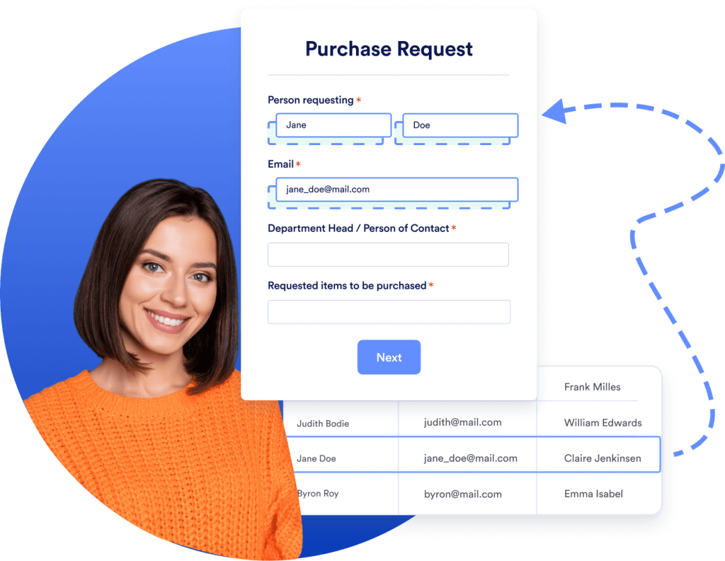 Dynamically prefill forms with Salesforce contact data