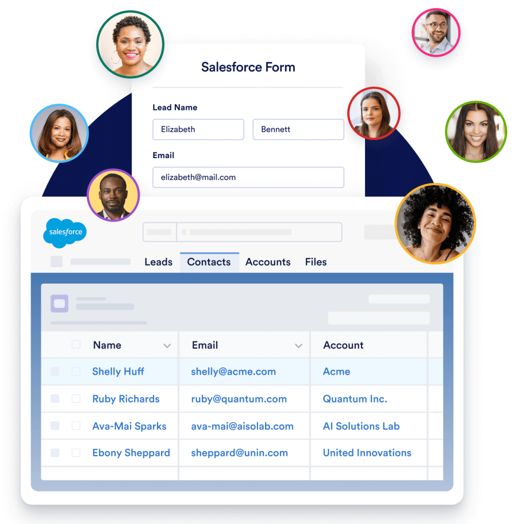 Keep your data in Salesforce