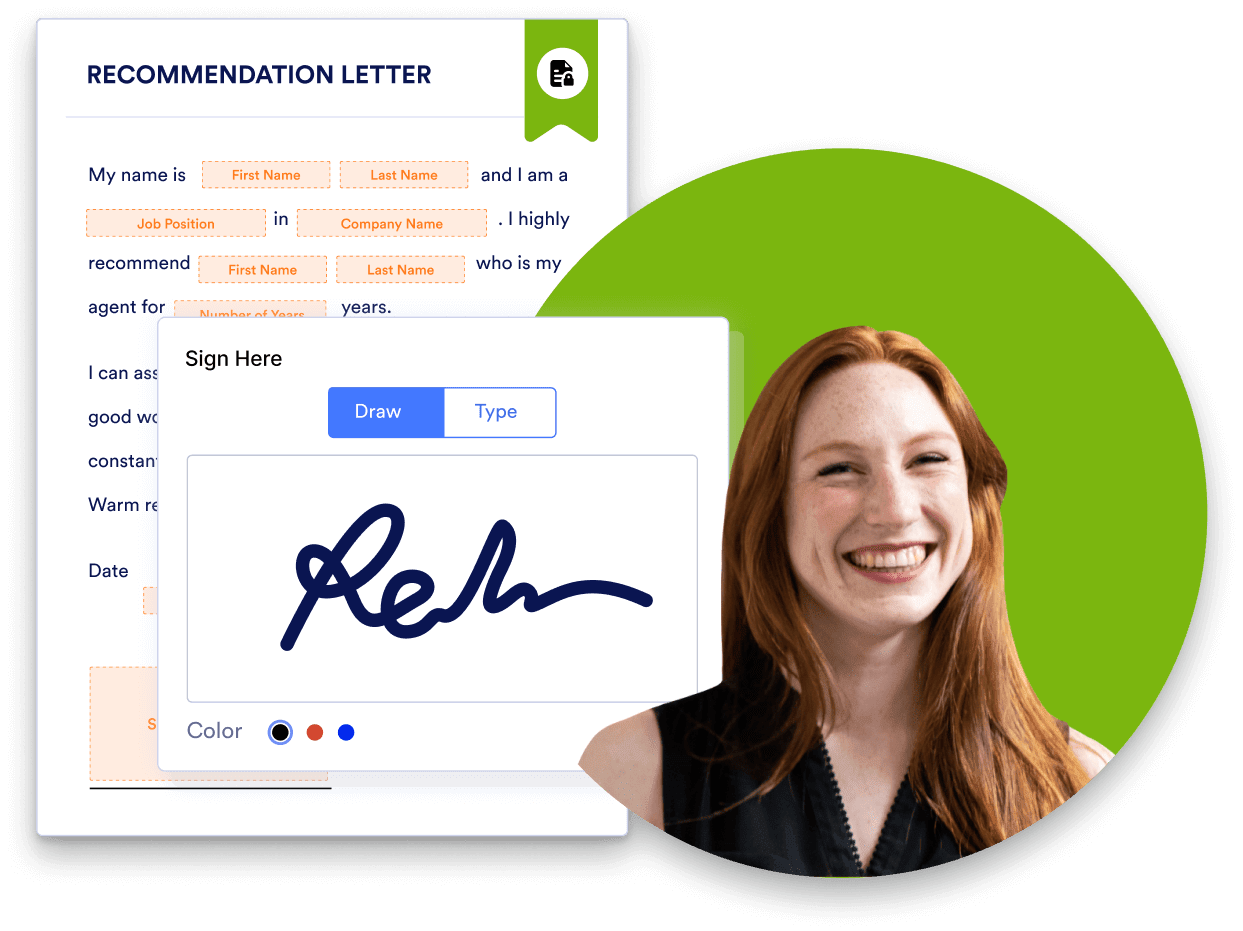 Electronic signatures for sales teams