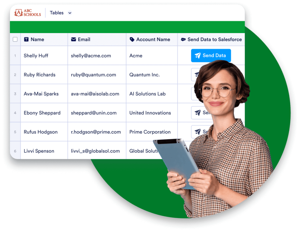 Manage data with Jotform Tables