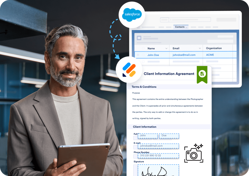 Dynamically prefill forms with Salesforce data