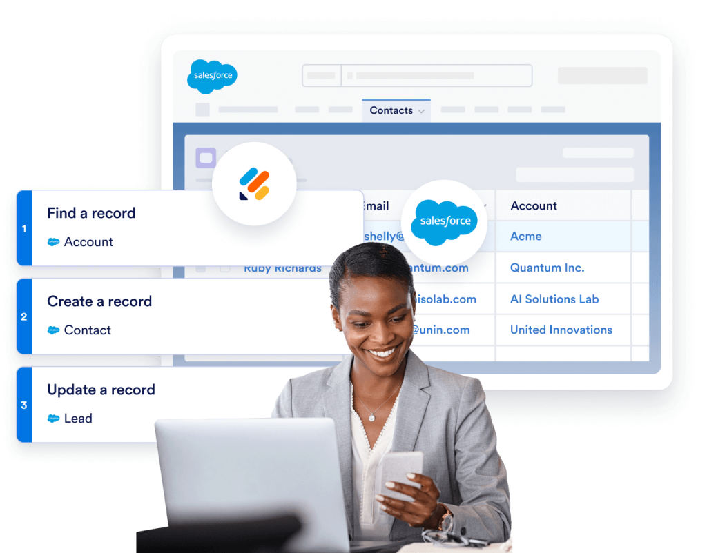 Update Salesforce records seamlessly