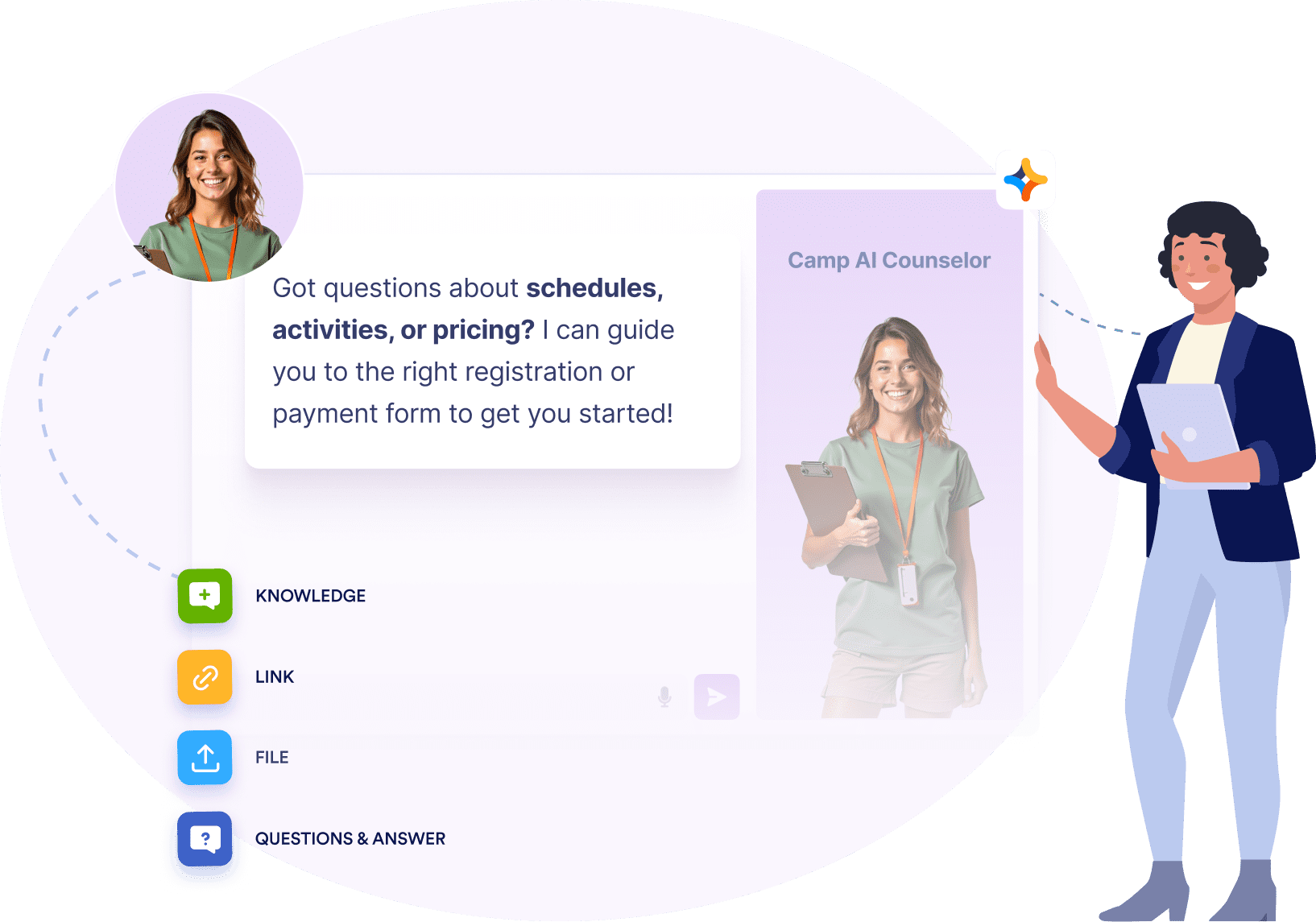 Your Camp's Virtual Counselor