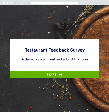 Restaurant Feedback Survey