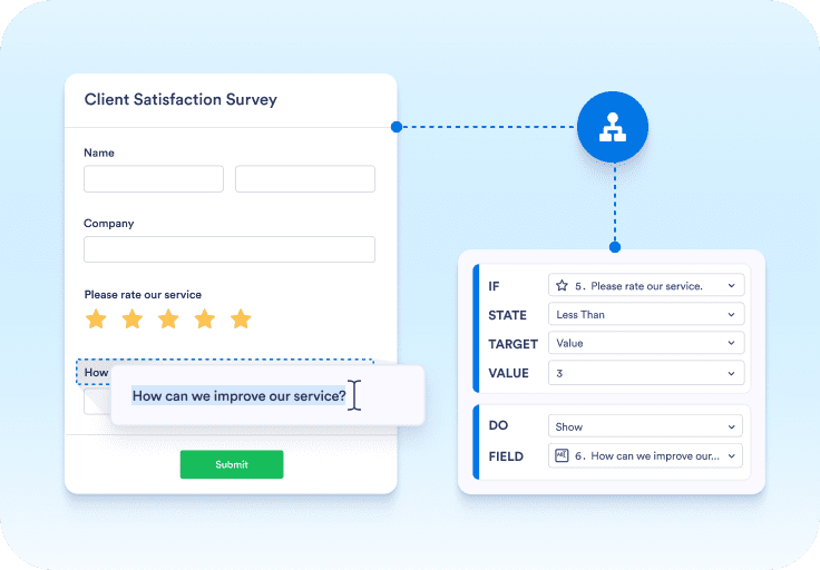 Customize Questions and Logic