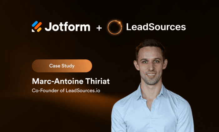 How LeadSources helps businesses track the source of every Jotform lead