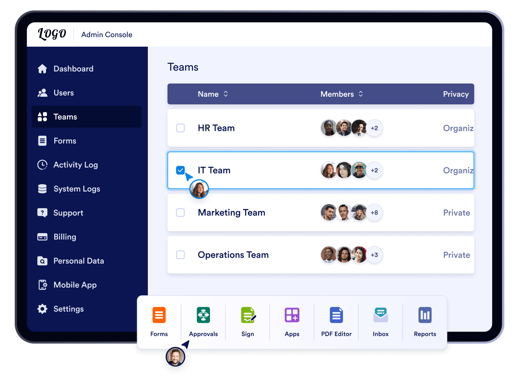 Admin Console Preview