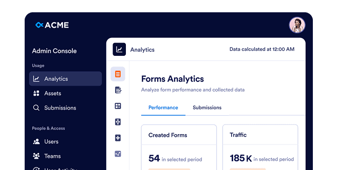 Admin Console