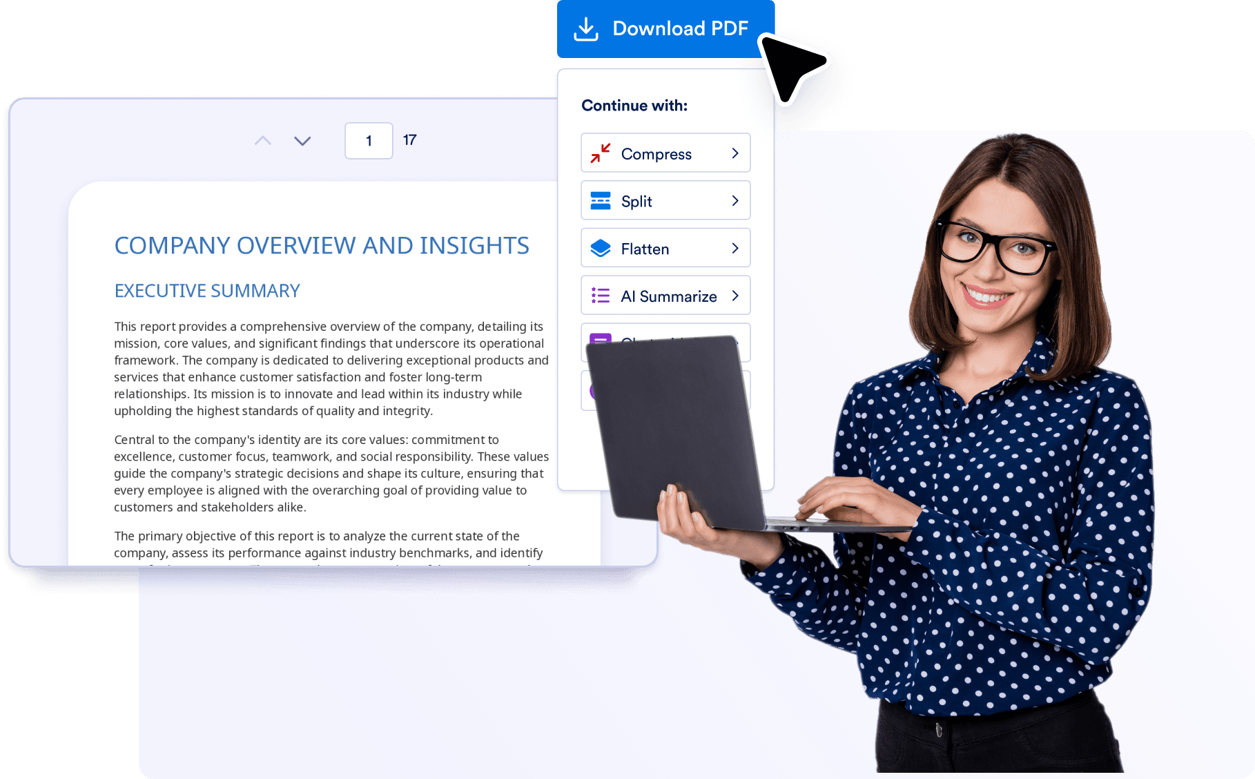 Simplify with a combined PDF