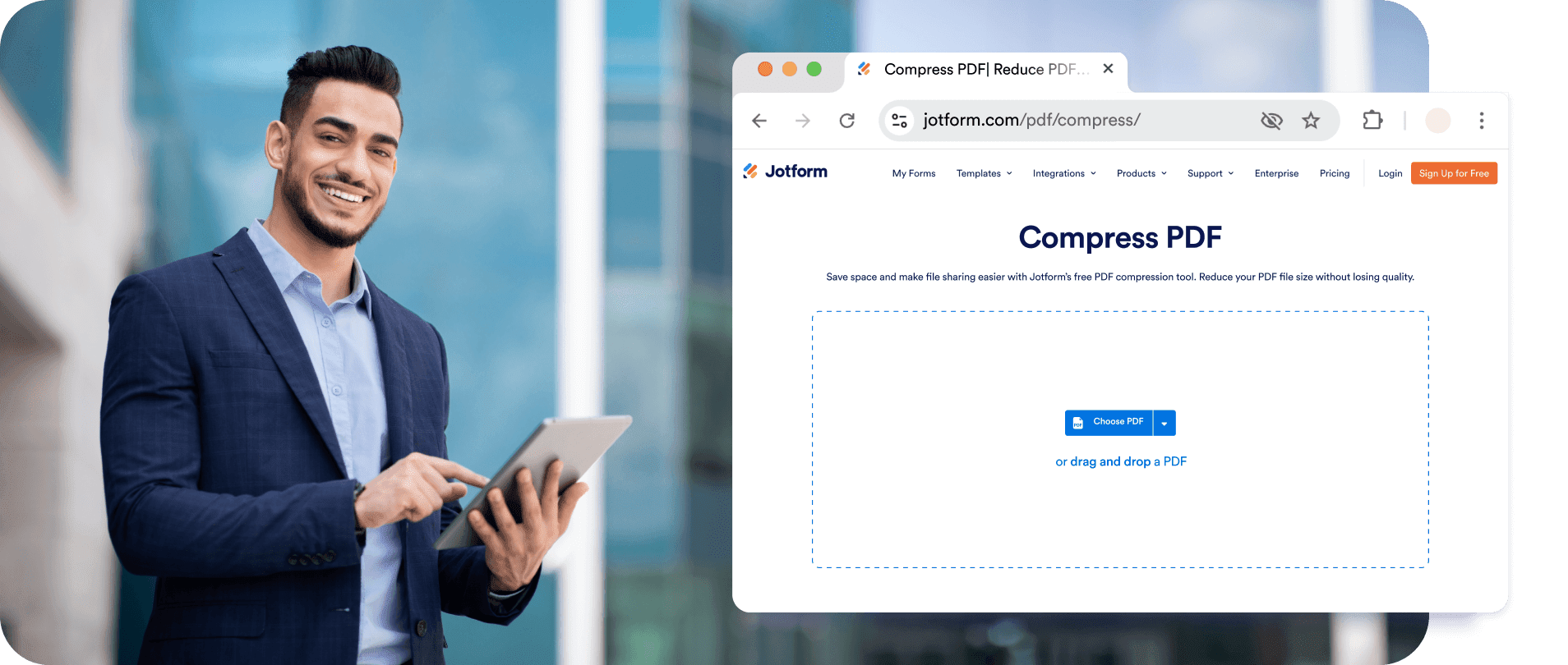 No installation required